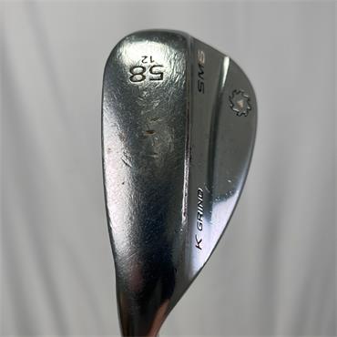 Titleist SM6 Chrome 58.12K Steel Wedge Gents LH