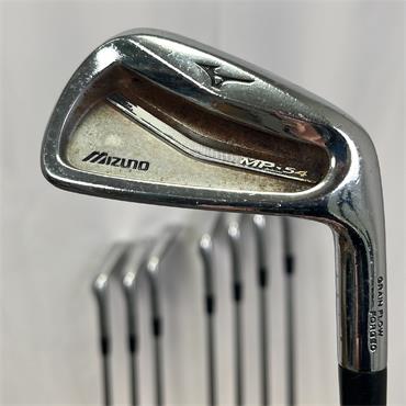 Mizuno MP54 3-PW KBS CTaper Stiff Steel Irons Gents RH