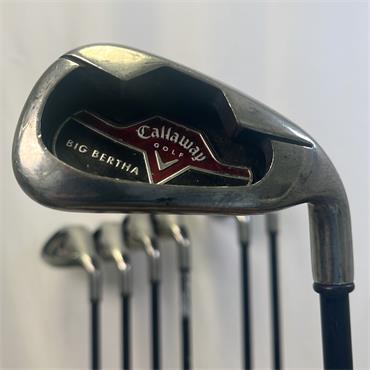 Callaway Big Bertha 5-SW Regular Graphite Irons Gents RH