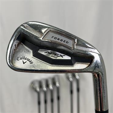 Callaway 16 Apex Forged 5-AW KBS XStiff Steel Irons Gent RH