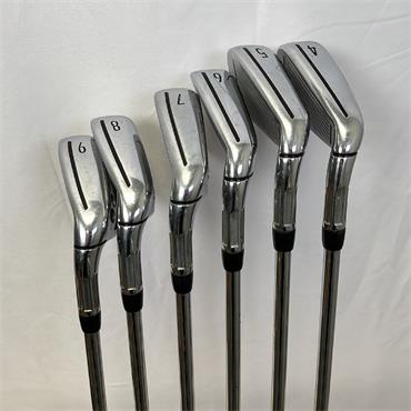 TaylorMade MCGB 4-9 Steel Stiff Irons Gents LH