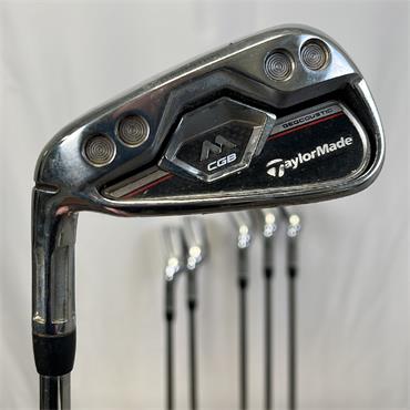 TaylorMade MCGB 4-9 Steel Stiff Irons Gents LH