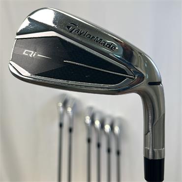 TaylorMade Qi 5-PW+GW KBS Stiff Steel Irons Gents RH