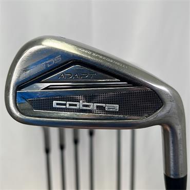 Cobra DS Adapt 5-GW +1" Steel Stiff Irons Gents RH