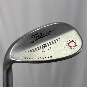 Titleist Spin Milled 60.07 Steel Wedge Gents LH