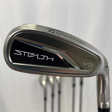 TaylorMade Stealth HD 5-PW KBS Max Reg Steel Irons Gents RH