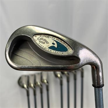 Callaway Hawkeye 3-AW Graphite Ladies Irons RH