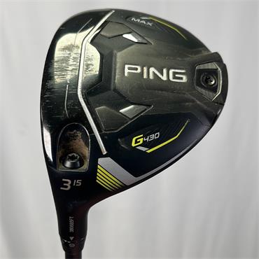 Ping G430 Max #3 Alta CB65 Stiff Fairway Gents LH