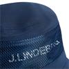 J.Lindeberg Gents Denver Stripe Bucket Hat  JL Navy 6855