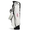 J.Lindeberg Sunday Stand Bag  US Golf White A051
