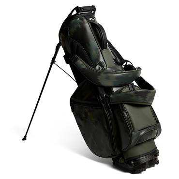 J.Lindeberg Play Stand Bag Print  Warp Forest M538
