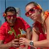 GOODR Phoenix At A Bloody Mary Bar Glasses  Red