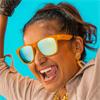 GOODR Gold Digging With Sasquatch Glasses  Orange