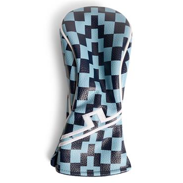 J.Lindeberg Fairway Headcover Printed  Bridge Stack Forget Navy O580