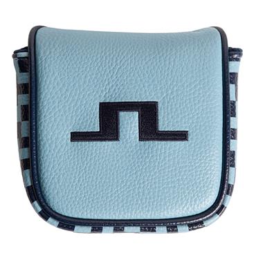 J.Lindeberg Mallet Putter Cover Printed  Bridge Stack Forget Navy O580