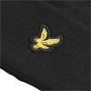 Lyle & Scott Gents Merino Beanie  Jet Black Z865