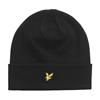 Lyle & Scott Gents Merino Beanie  Jet Black Z865