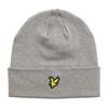 Lyle & Scott Gents Merino Beanie  Mid Grey Marl T28