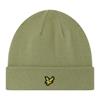 Lyle & Scott Gents Merino Beanie  Smoke Olive Y299