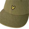 Lyle & Scott Gents Washed Cap  Bright Olive Y127