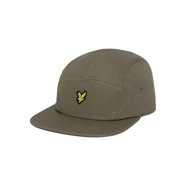Lyle & Scott Gents Five Panel Cap  Khaki Ash (X569)