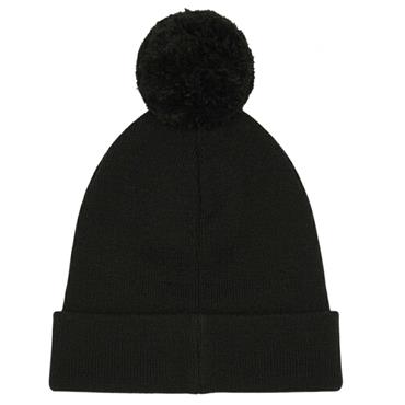 Lyle & Scott Gents Bobble Hat  Jet Black Z865