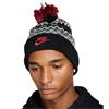 Nike Gents Fair Isle Peak Beanie  Black 010