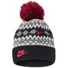 Nike Gents Fair Isle Peak Beanie  Black 010