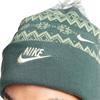 Nike Gents Fair Isle Peak Beanie  Green 338