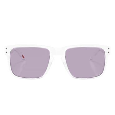 Oakley Holbrook Matte Clear Glasses 55 Prizm Slate