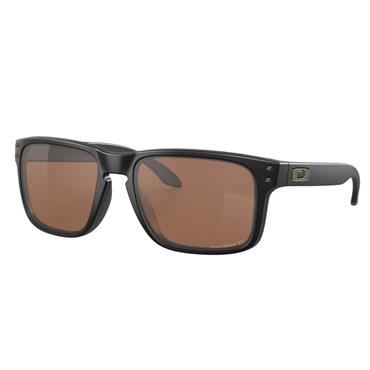 Oakley Holbrook Matte Black Glasses 55 Prizm Tungsten Polarized
