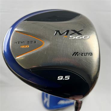 Mizuno MX 560 9.5 Fujikura 150 Stiff Driver Gents RH