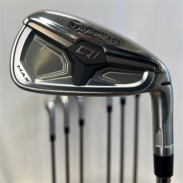 TaylorMade Qi Max 4-PW KBS Stiff Steel Irons Gents RH