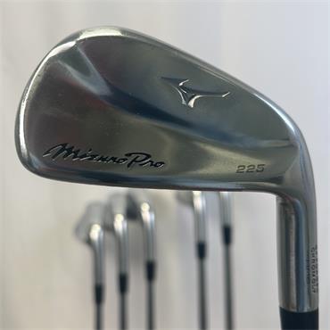 Mizuno Pro 225 5-PW +0.5" DG105 Stiff Steel Irons Gent RH