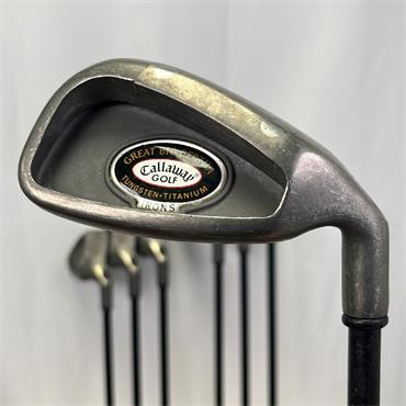Callaway Great Big Bertha 4-PW Reg Graphite Irons Gents RH