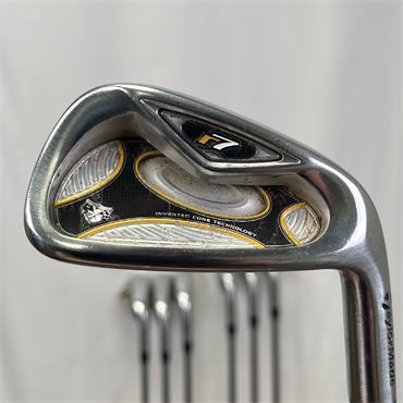 TaylorMade R7 TP 4-PW Nippon Stiff Steel Irons Gents RH