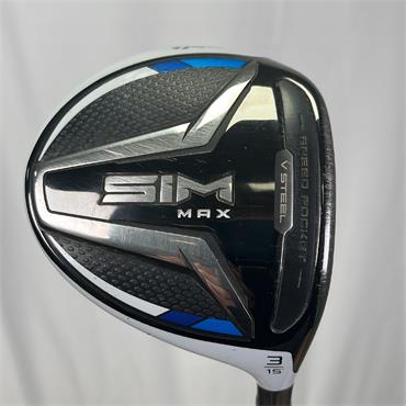 TaylorMade Sim Max #3 Aldila Stiff Fairway Gents RH