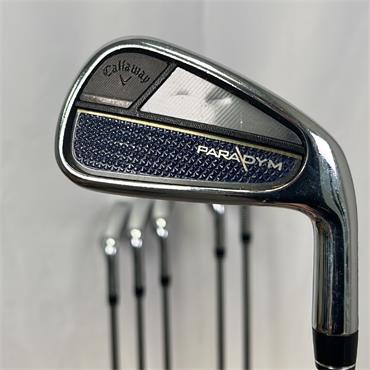 Callaway Paradym 5-PW Elevate Stiff Steel Irons Gents RH