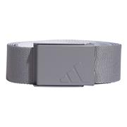 adidas Reversible Web Belt  Grey Three - White