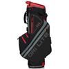 Big Max Dri Lite Hybrid Tour 2 Stand Bag  Black - Charcoal - Red
