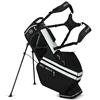 Big Max Dri Lite Hybrid Tour 2 Stand Bag  Black - Off White