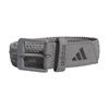 adidas Gents Braided Stretch Belt Medium/Large Grey 3