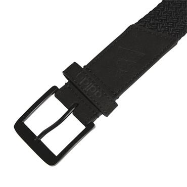 adidas Gents Braided Stretch Belt Medium/Large Black