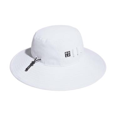 adidas Gents Wide Brim Hat Large/XLarge White