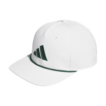 adidas Gents Tour 5 Panel Cap  White - Collegiate Green