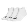 adidas Gents Perf 3 Pk Ankle Socks 8.5 -11 White