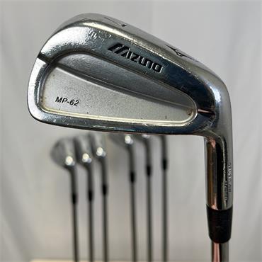 Mizuno MP62 4-PW +0.5 Inch PX Stiff Steel Irons Gents RH