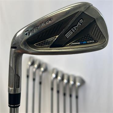 TaylorMade Sim 2 Max 4-GW+SW Stiff Steel Irons Gents LH