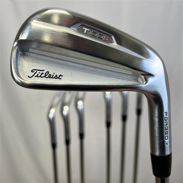 Titleist 21 T100S 4-PW PX LZ Stiff Steel Irons Gents RH | Irish