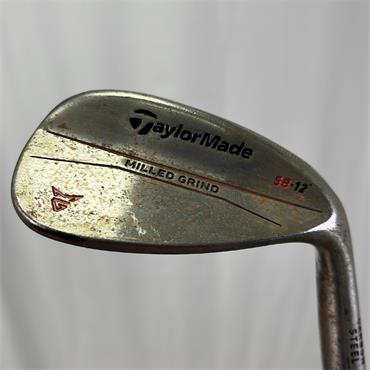 TaylorMade Milled Grind 56.12SB PX Stiff Steel Wedge Gents RH